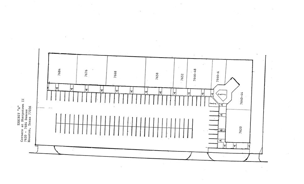 More Photos Of 7620-7684 Demoss, Houston Storefront For Lease