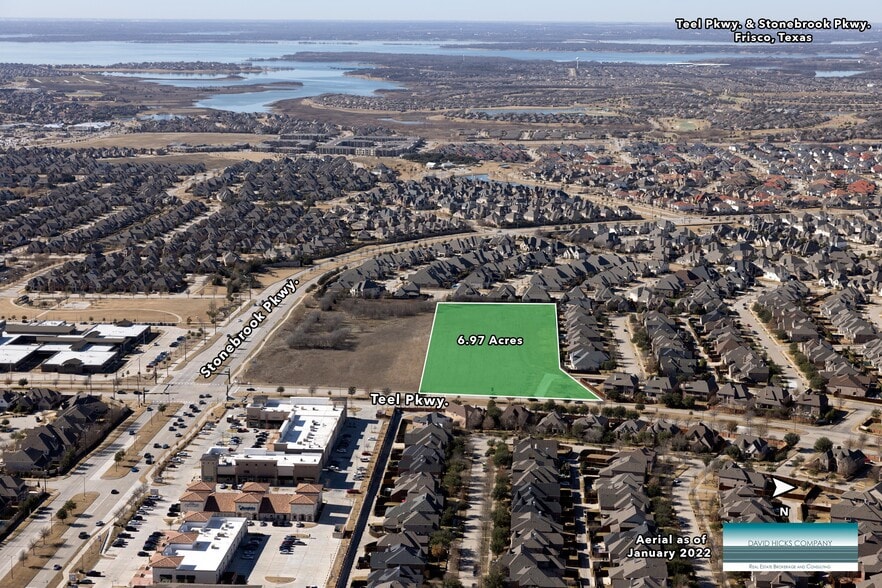 More Photos Of Teel Pky @ Stonebrook Pky, Frisco Land For Sale