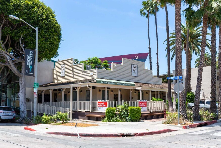 More Photos Of 8607 Melrose Ave, West Hollywood Restaurant For Lease