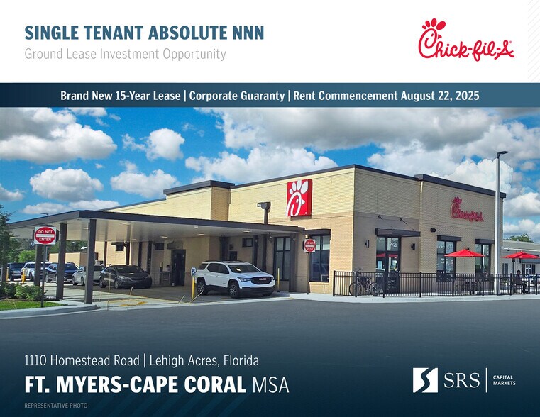 Primary Photo Of 1110 Homestead Rd N, Lehigh Acres Fast Food For Sale