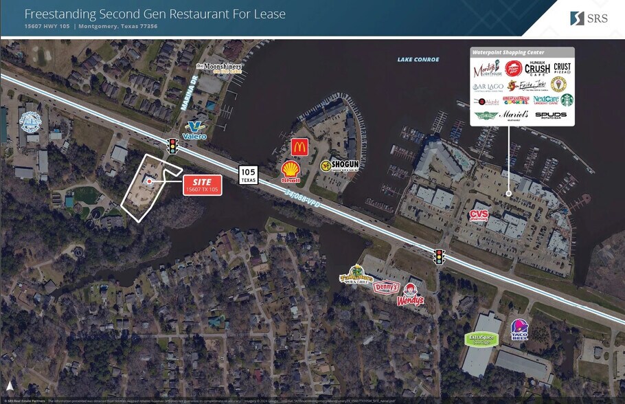 More Photos Of 15607 Highway 105 W, Montgomery Restaurant For Lease