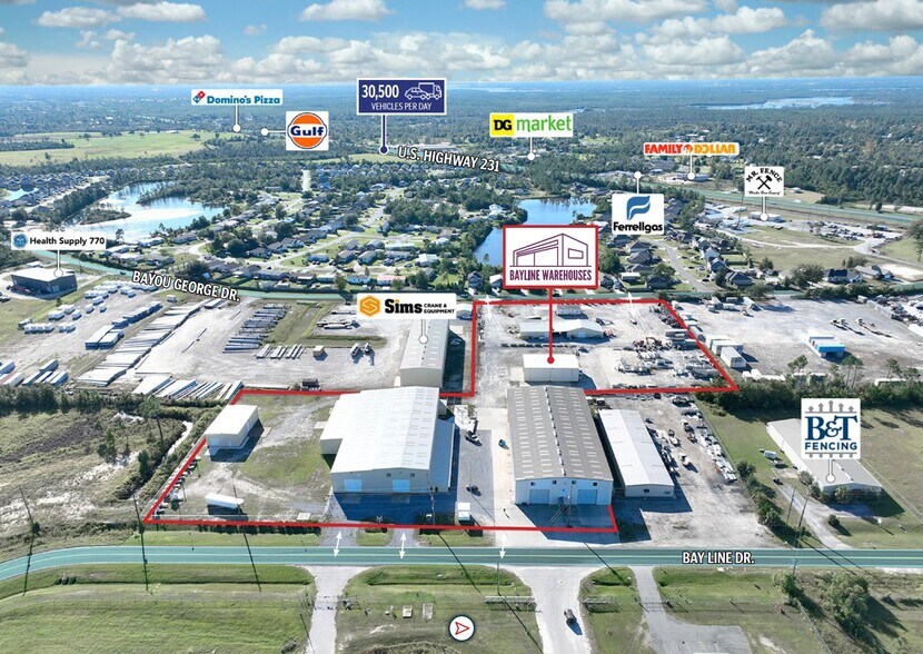 More Photos Of 7001 Bayou George Dr, Panama City Warehouse For Lease