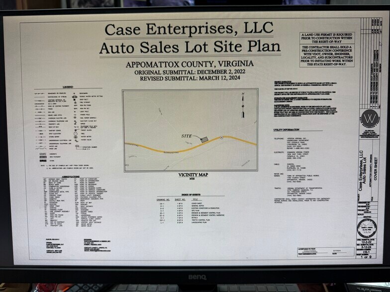 Primary Photo Of 1491 Richmond hwy, Spout Spring Land For Lease