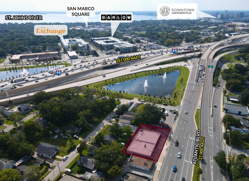 More Photos Of 2256-2264 Atlantic Blvd, Jacksonville Storefront For Lease