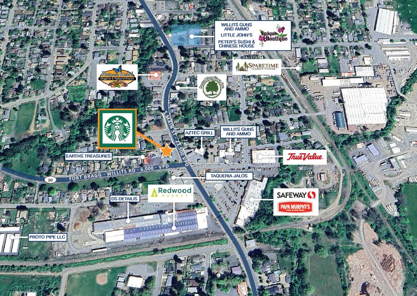 More Photos Of 788 S Main St, Willits Fast Food For Sale