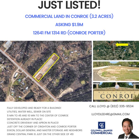 More Photos Of 12641 FM 1314 Rd, Conroe Land For Sale