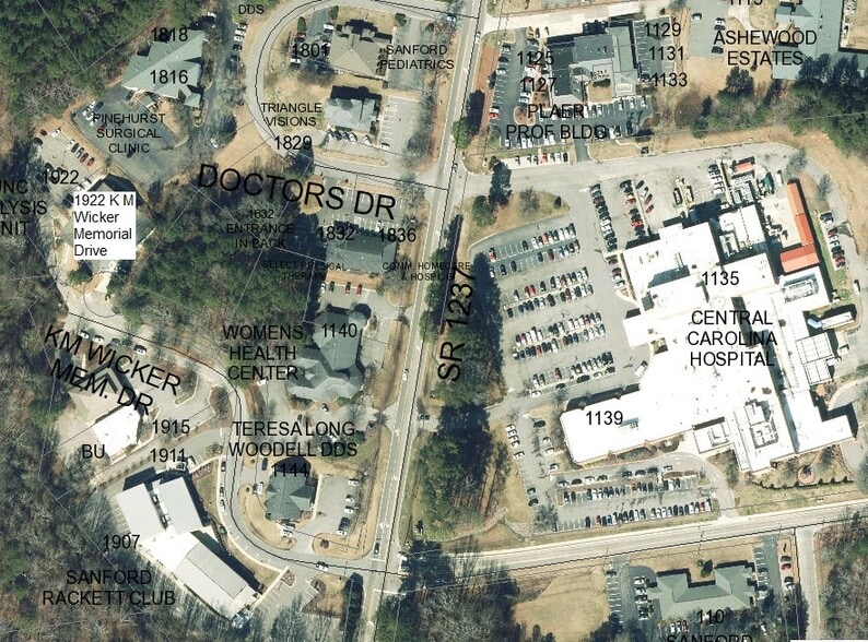 More Photos Of 1922 K M Wicker Memorial Dr, Sanford Medical For Lease