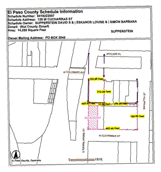 Primary Photo Of 120 Cucharras, Colorado Springs Land For Sale