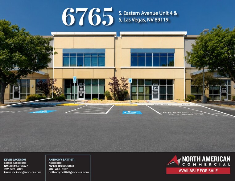Primary Photo Of 6765 Eastern Ave, Las Vegas Warehouse For Sale