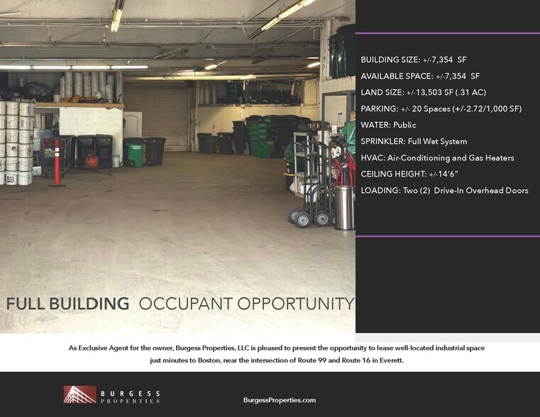 More Photos Of 145-147 Broadway, Everett Warehouse For Lease