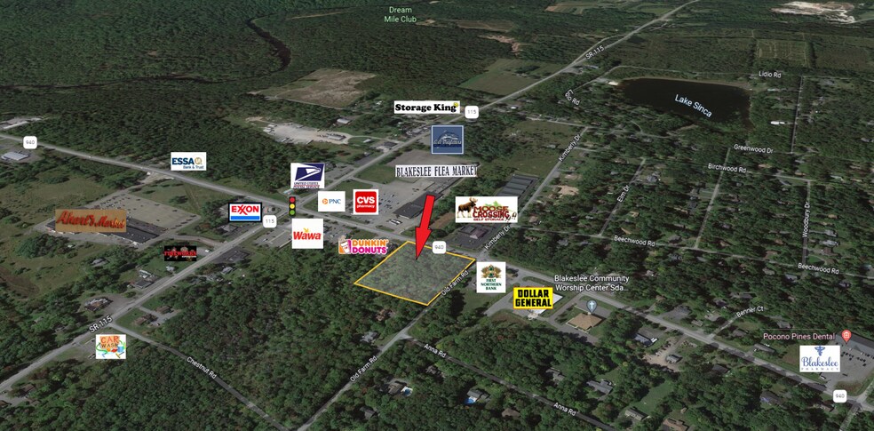 Primary Photo Of Route 940, Pocono Lake Land For Sale