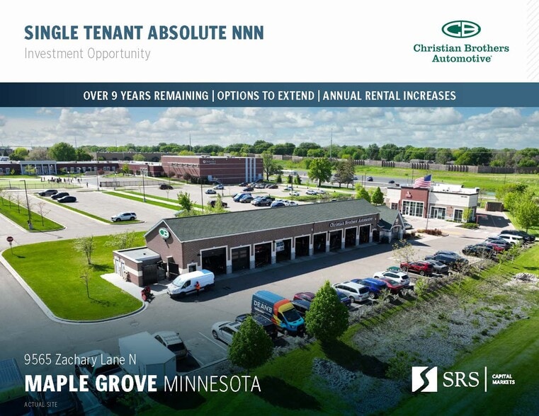 Primary Photo Of 9565 Zachary Ln N, Maple Grove Auto Repair For Sale
