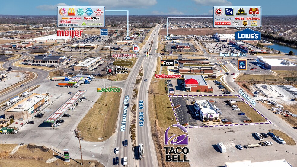 More Photos Of 6430 Center Dr, Whitestown General Retail For Sale