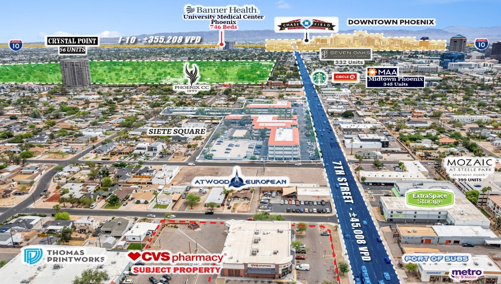 More Photos Of 711 E Indian School Rd, Phoenix Drugstore For Lease