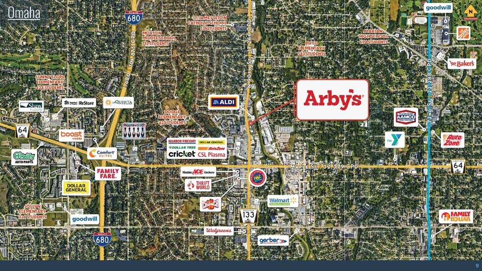 More Photos Of 3417 N 90th St, Omaha Fast Food For Sale