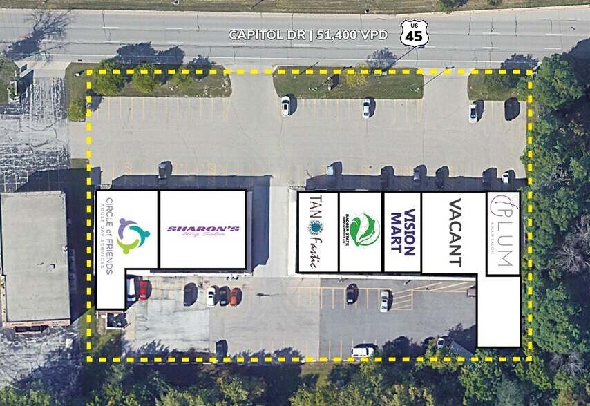 More Photos Of 13625-13735 W Capitol Dr, Brookfield Storefront Retail Office For Sale