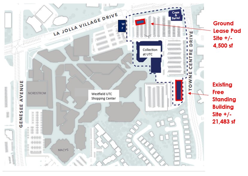 Primary Photo Of 4575 La Jolla Village Dr, San Diego Land For Lease