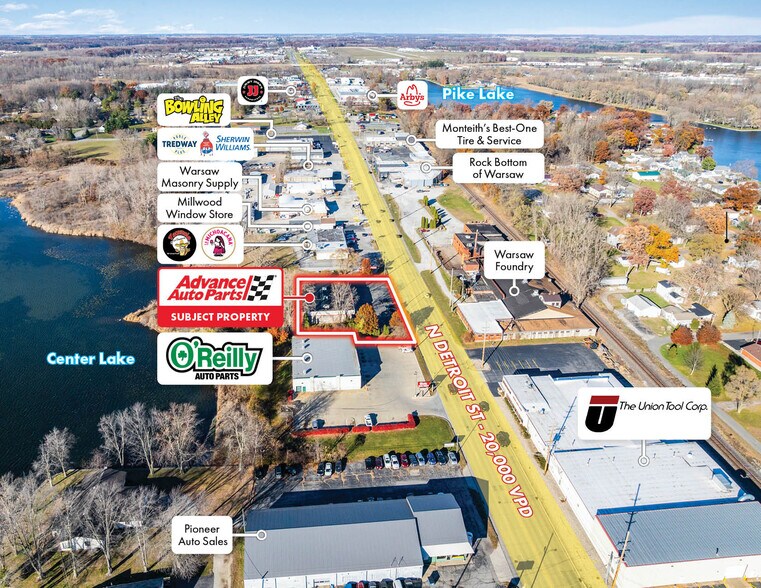 More Photos Of 1215 N Detroit St, Warsaw Freestanding For Sale