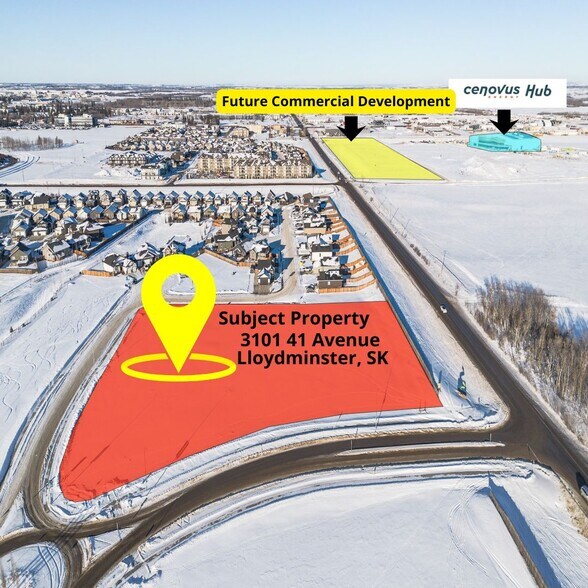 Primary Photo Of 3101 41 Ave, Lloydminster Land For Sale