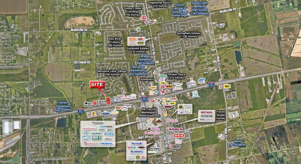 More Photos Of 4221-B East Freeway Hwy, Baytown Land For Sale
