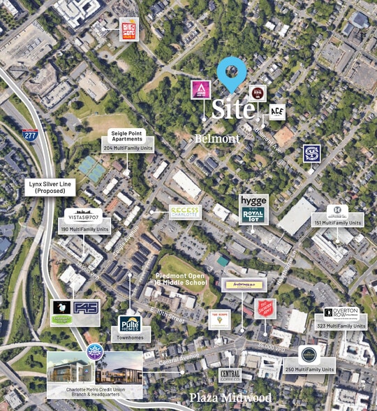 More Photos Of 857 Belmont Ave, Charlotte General Retail For Lease