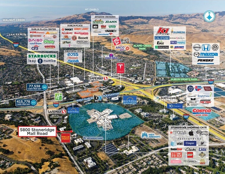 More Photos Of 5800 Stoneridge Mall Rd, Pleasanton Bank For Sale