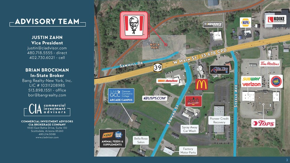 More Photos Of 195 Sawmill Dr, Arcade Fast Food For Sale