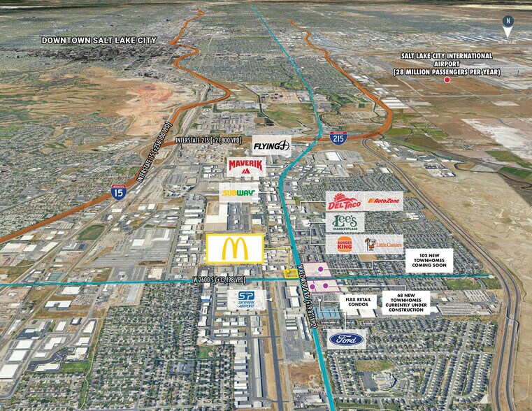 More Photos Of 1096 N Redwood Rd, North Salt Lake Land For Sale