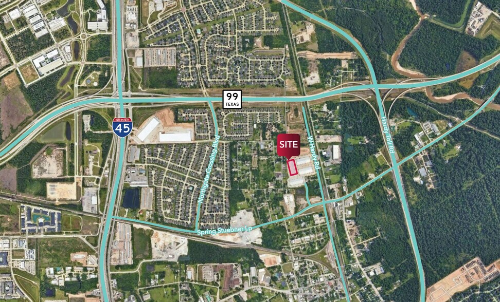 More Photos Of 27359 W Hardy Rd, Spring Warehouse For Lease