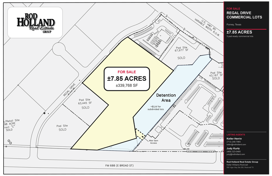 More Photos Of Regal Dr, Forney Land For Sale