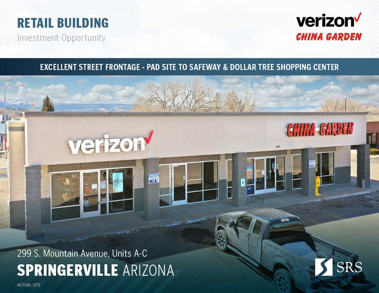 Primary Photo Of 299 S Mountain Ave, Springerville Freestanding For Sale