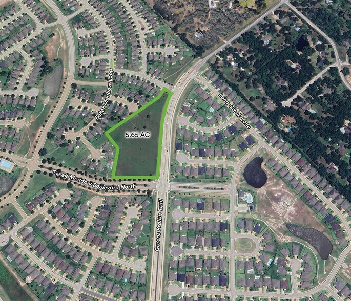 More Photos Of Greens Prairie Rd & Creek Meadow Blvd, College Station Land For Sale