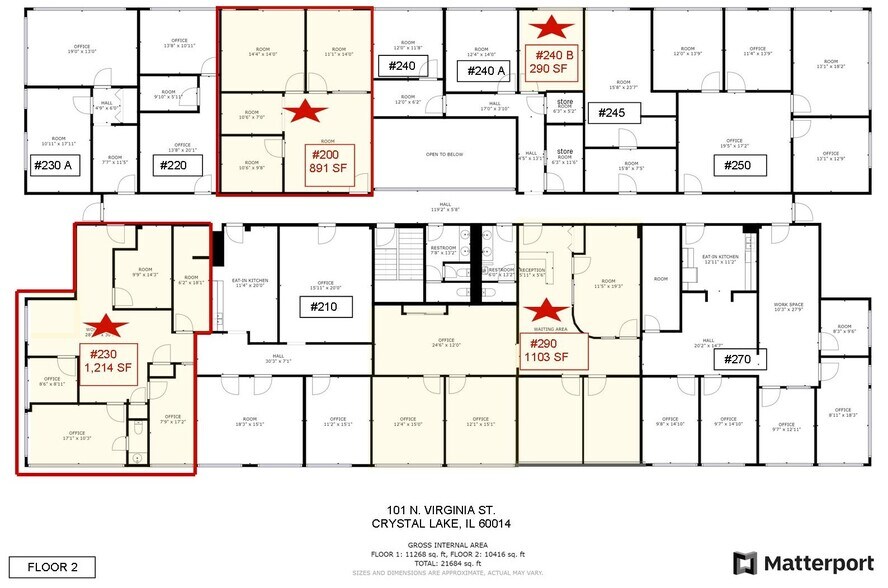 More Photos Of 101 N Virginia St, Crystal Lake Medical For Lease