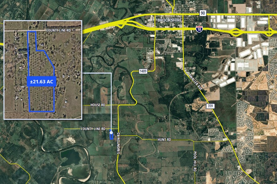 Primary Photo Of Astex & County Line Rd, Brookshire Land For Sale