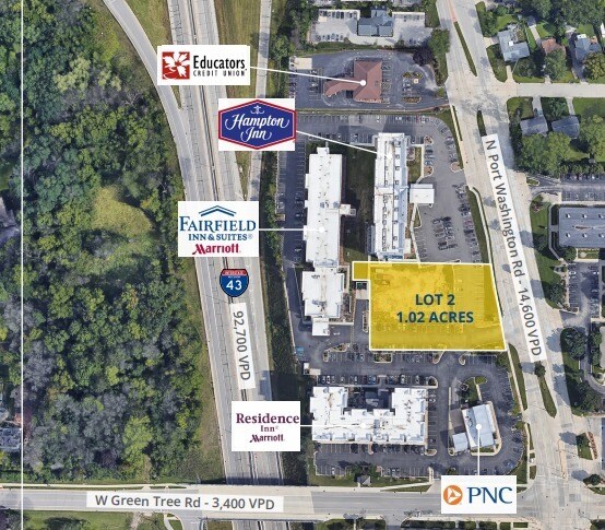 Primary Photo Of 7065 N Port Washington Rd, Glendale Land For Sale