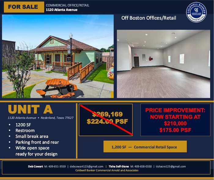 Primary Photo Of 1120 Atlanta Ave, Nederland Office For Sale