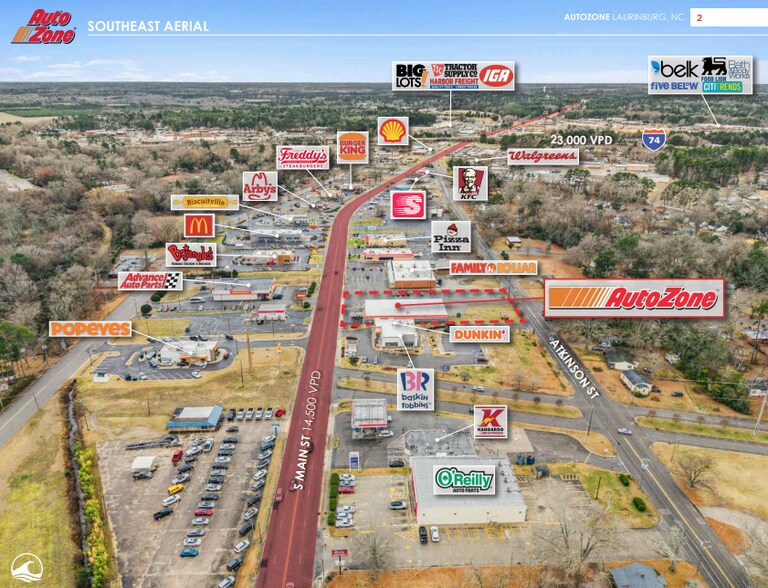More Photos Of 1203 S Main St, Laurinburg Freestanding For Sale