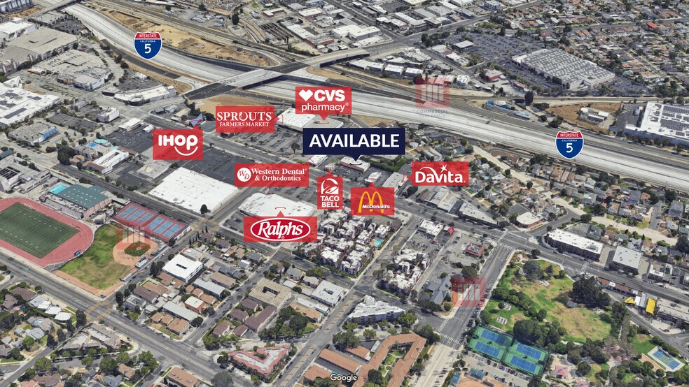 More Photos Of 1121 N San Fernando Blvd, Burbank Unknown For Lease