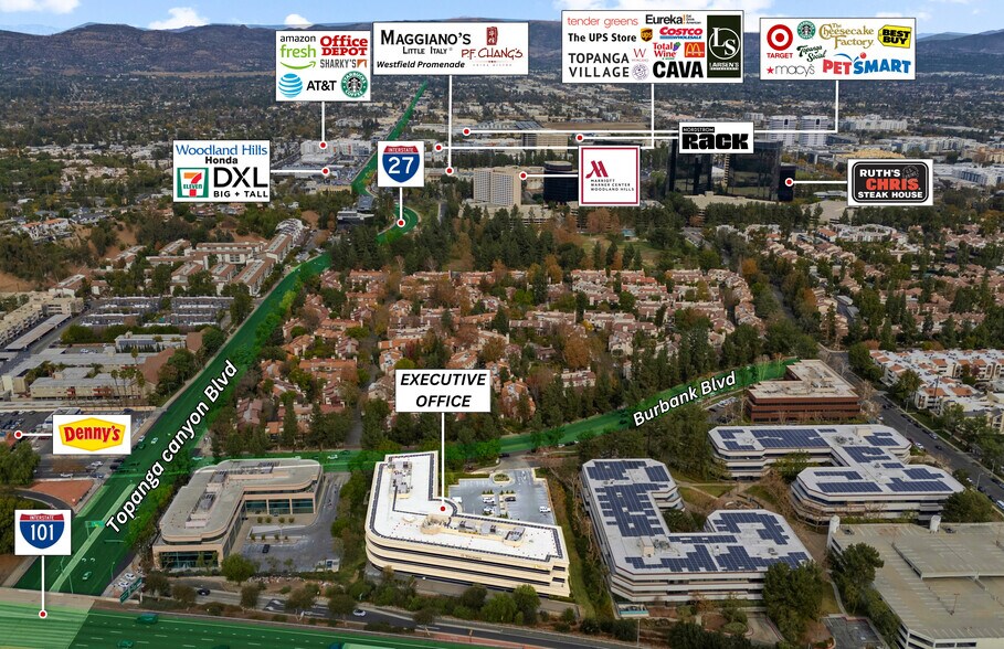 More Photos Of 21900 Burbank, Woodland Hills Office For Lease