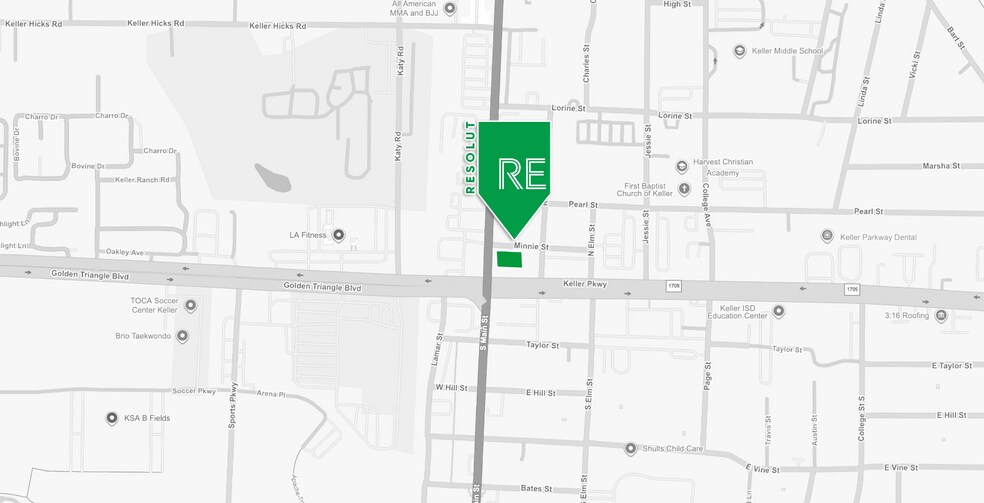 More Photos Of 103 N Main St, Keller Service Station For Lease