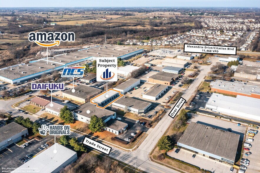 More Photos Of 2408 Over Dr, Lexington Industrial For Lease