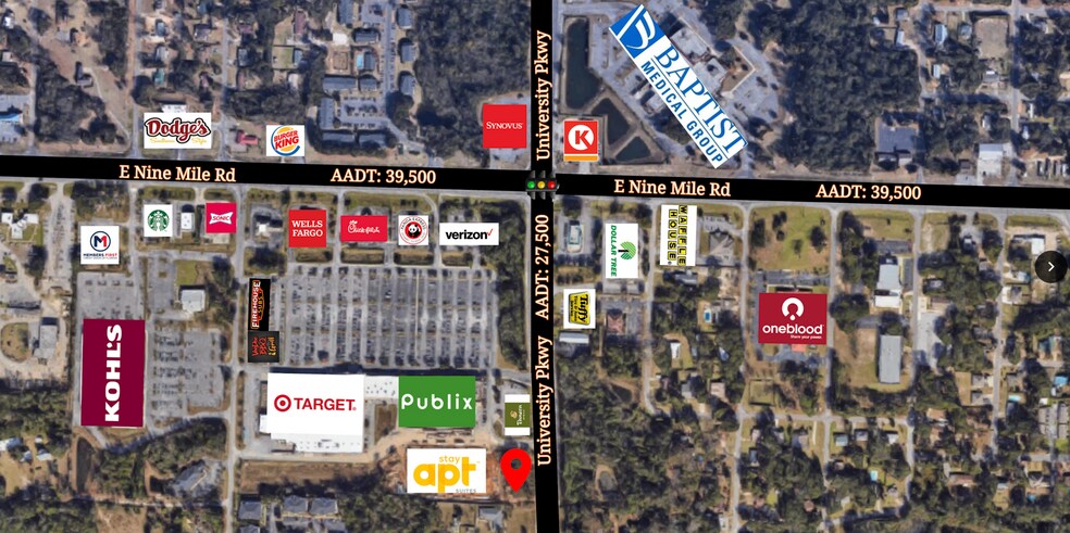 More Photos Of 9229 University Pky, Pensacola Land For Sale