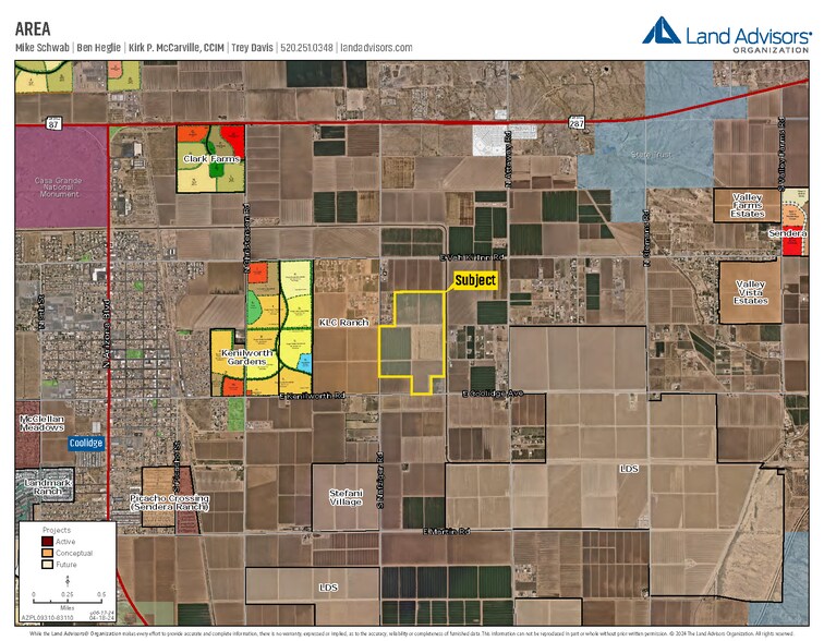 More Photos Of Kenilworth Road & Nafziger Road, Coolidge Land For Sale