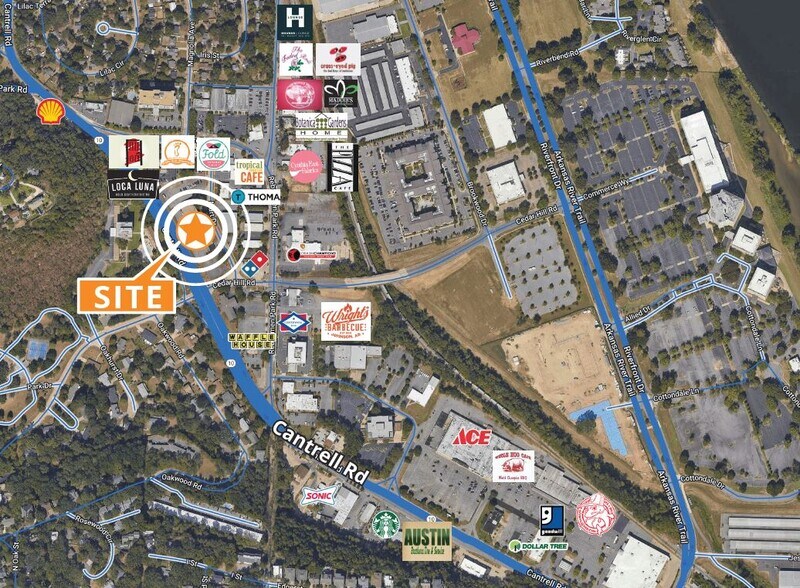 More Photos Of 3600 Cantrell Rd, Little Rock Land For Sale