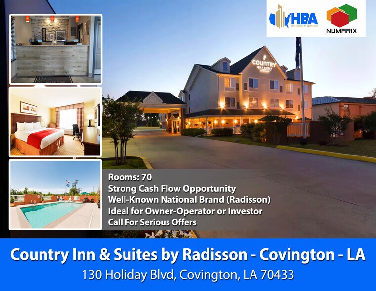 Primary Photo Of 130 Holiday Blvd, Covington Hotel For Sale