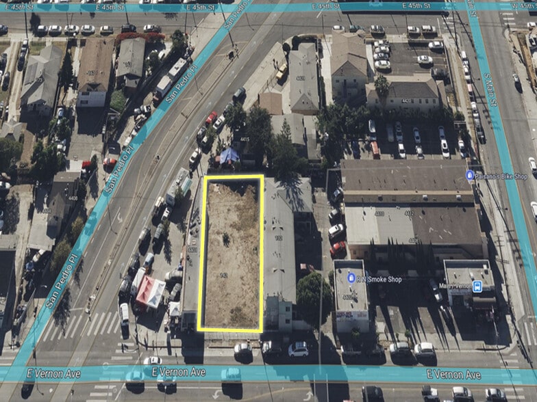 Primary Photo Of 142 E Vernon Ave, Los Angeles Land For Sale