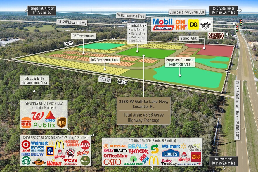 More Photos Of 2630 W Gulf To Lake Hwy, Lecanto Land For Sale