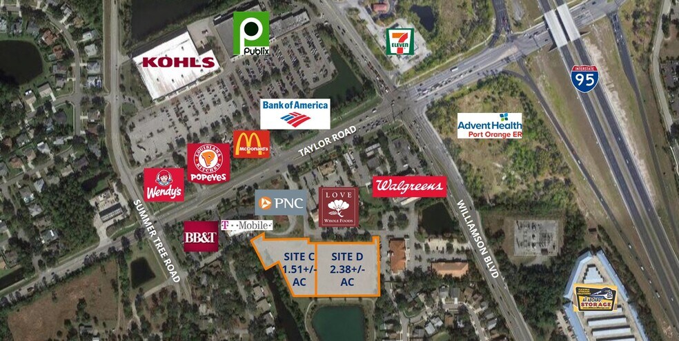 Primary Photo Of 1647-1645 Taylor Rd, Port Orange Land For Sale