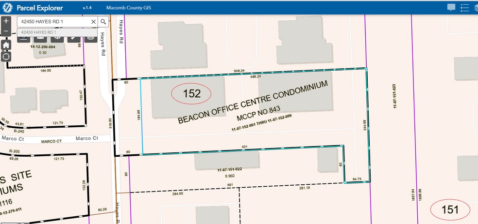 More Photos Of 42450 Hayes Rd, Clinton Township Medical For Sale