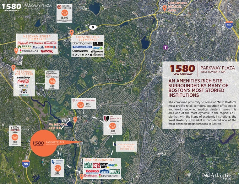 More Photos Of 1580-1600 VFW Pky, West Roxbury Unknown For Lease